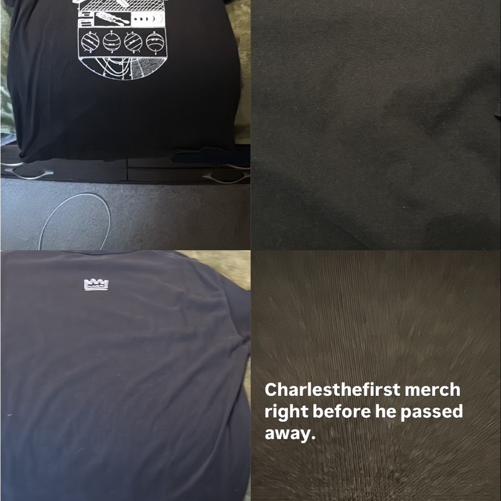 Black Graphic Men's Shirt